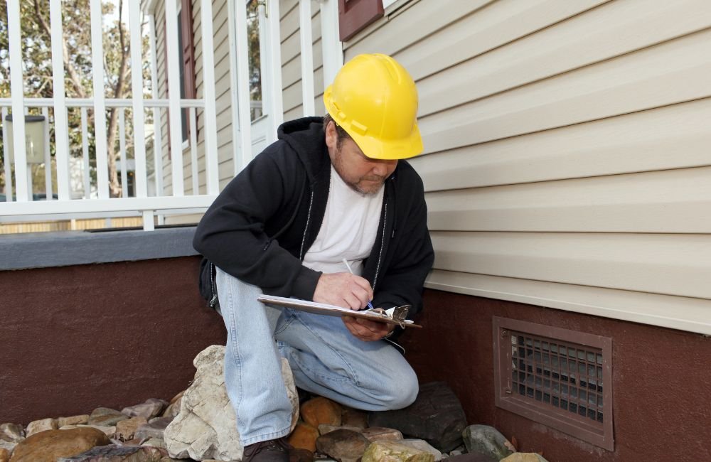 An image of a pest control inspector. 